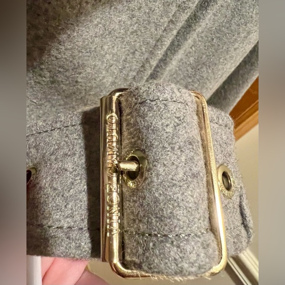 🥳HP🎉Authentic Vince Camuto Women's Double-Breasted Wool-Blend Trench Coat XL - Picture 10 of 16